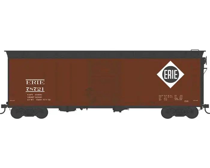 HO 40' Boxcar Erie #78856