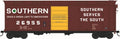 HO 40' Boxcar SOU #26968 w/Hatches