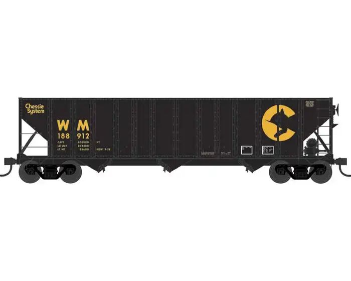 HO H-430 100t Hopper Chessie WM #188884