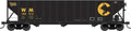 HO H-430 100t Hopper Chessie WM #188916