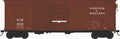 HO X31 B2 4-Dr Round Flush Roof Boxcar N&W #49239