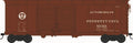 HO X31A 4-Dr Round Inset Roof Boxcar PRR Circle Keystone #6