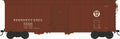 HO X31A 2-Dr Round Inset Roof Boxcar PRR Circle Keystone #7