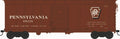 HO X31A 2-Dr Round Inset Roof Boxcar PRR Shadow Keystone #6