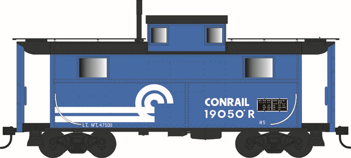 HO N-5 Caboose CR #19039 Blt 1-17 Rpkd 6-77