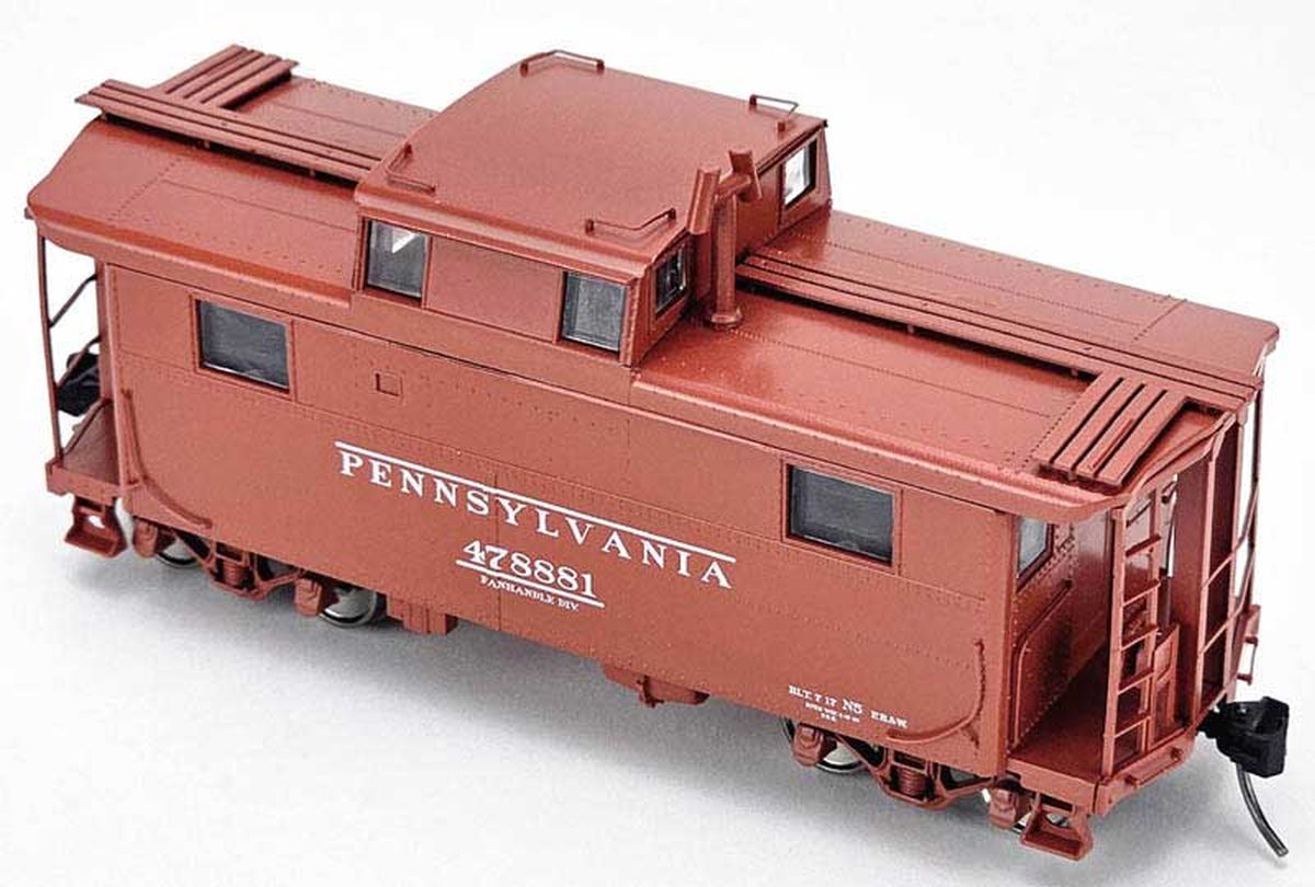 HO N-5 Caboose PRR #478888/Early Panhandle Division Blt 7-1