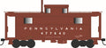 HO N-5B Caboose PRR #477640/Futura Lettering Blt 4-41 Rpkd 4