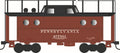 HO N-5C Caboose PRR #477861/Early Eastern Reg. w/Trainphone