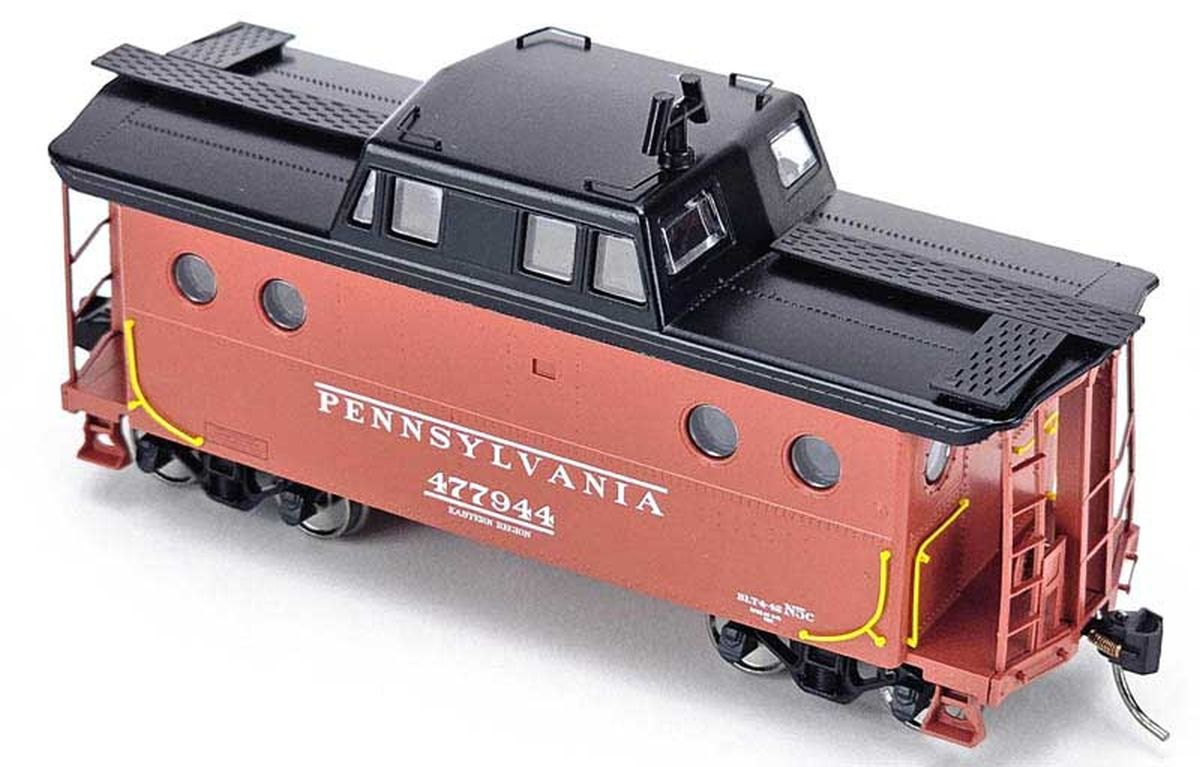 HO N-5C Caboose PRR #477974/Early Eastern Region Rpkd 4-52