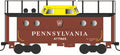 HO N-5C Caboose PRR #477865/Shadow Keystone w/Trainphone Rpk
