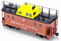 HO N-5C Caboose PRR #477955/Shadow Keystone w/Trainphone Rpk