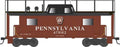 HO N8 Caboose PRR Sh. Key. Lake Reg. w/Trainphone #478140 Rp