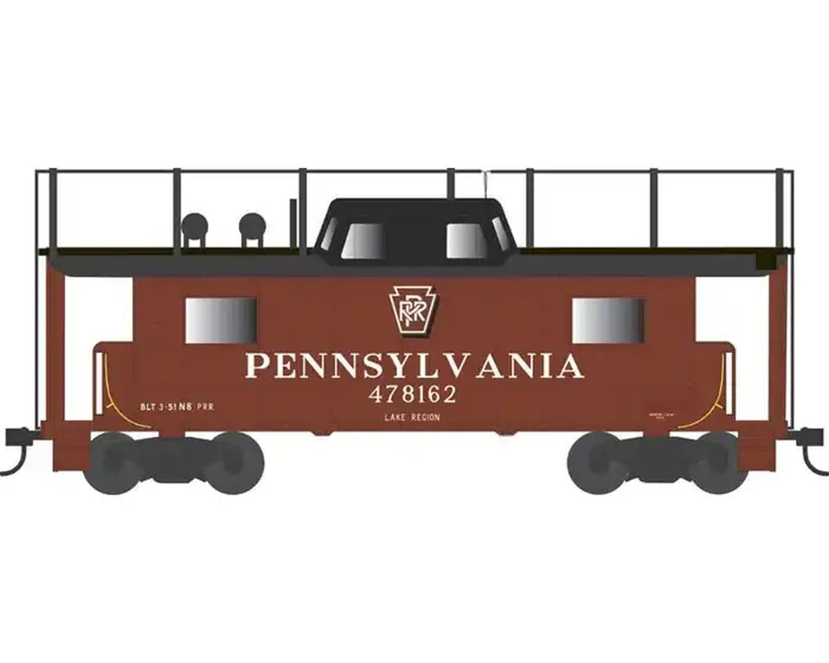 HO N8 Caboose PRR Sh. Key. Pitts. Reg. w/Trainphone #478110