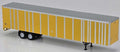 HO 53' Platewall Highway Trailer Undecorated Yellow Body