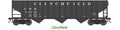 HO 70T 3-Bay Hopper Clinchfield #56435