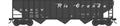 HO 70T 3-Bay Hopper D&RGW #17023
