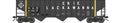 HO 70T 3-Bay Hopper EL-D&H numbered #9240