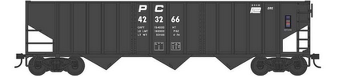 HO 70T 3-Bay Hopper PC Ore  Service #423290