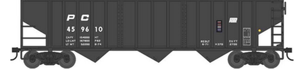 HO 70T 3-Bay Hopper PC #459610