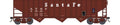 HO 70T 3-Bay Hopper SF #80334