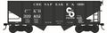 HO 55 Ton Fishbelly Hopper C&O Rd #300402