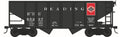 HO 55 Ton Fishbelly Hopper RDG Anthracite - Class HTr Rd #65