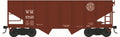 HO 55 Ton Fishbelly Hopper WM - Circle Rd #10828