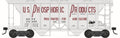 HO 70 Ton 2 Bay Covered Hopper US Phosphoric Products Road #
