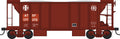 HO 70 Ton Ballast Car ATSF #177272
