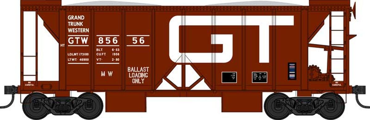 HO 70 Ton Ballast Car GTW #85681