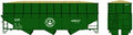 HO 70t Offset Wood Chip Hopper AD&N #121
