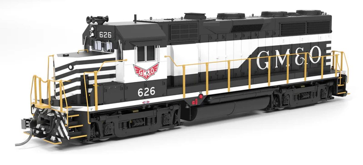 HO EMD GP35 GM&O 633 As-Delivered Scheme Diesel / DCC-Ready