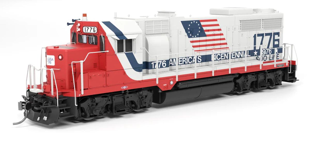HO EMD GP35 SOO 1776 Bicentennial Scheme P4 Diesel