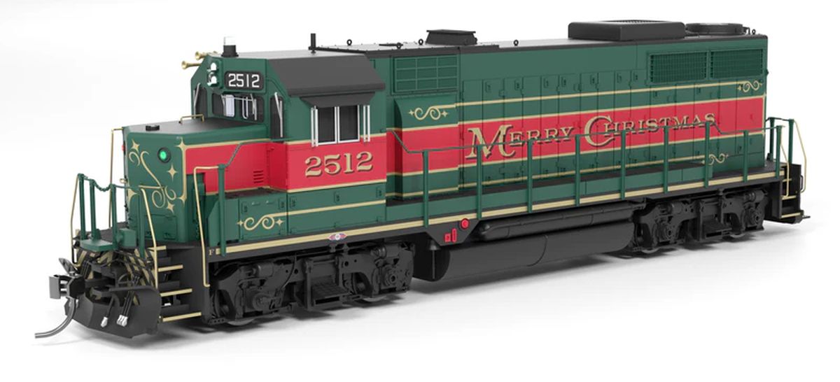 HO EMD GP35 Christmas Holiday Scheme P4 Diesel Sound/DC/DC