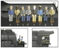 HO Engineer & Fireman Fiqures/2pc