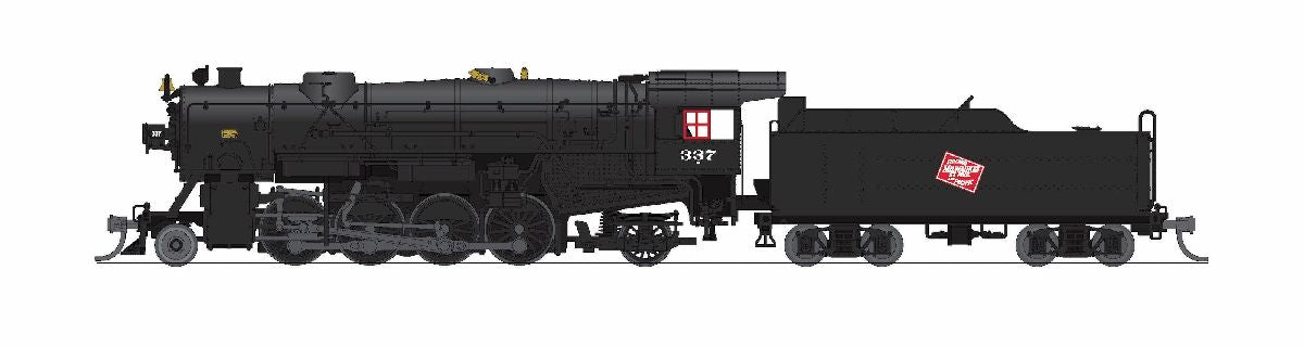 N USRA Heavy Mikado MILW 352 No-Sound / DCC-Ready
