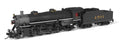 N USRA Light Mikado SOU 4501 Black Boiler No-Sound / DCC-Rea