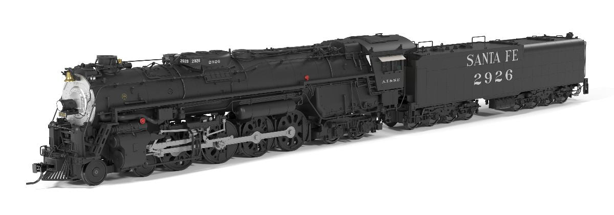 HO ATSF Class 2900 4-8-4 #2926 As Appears Today P4 Steam Loc