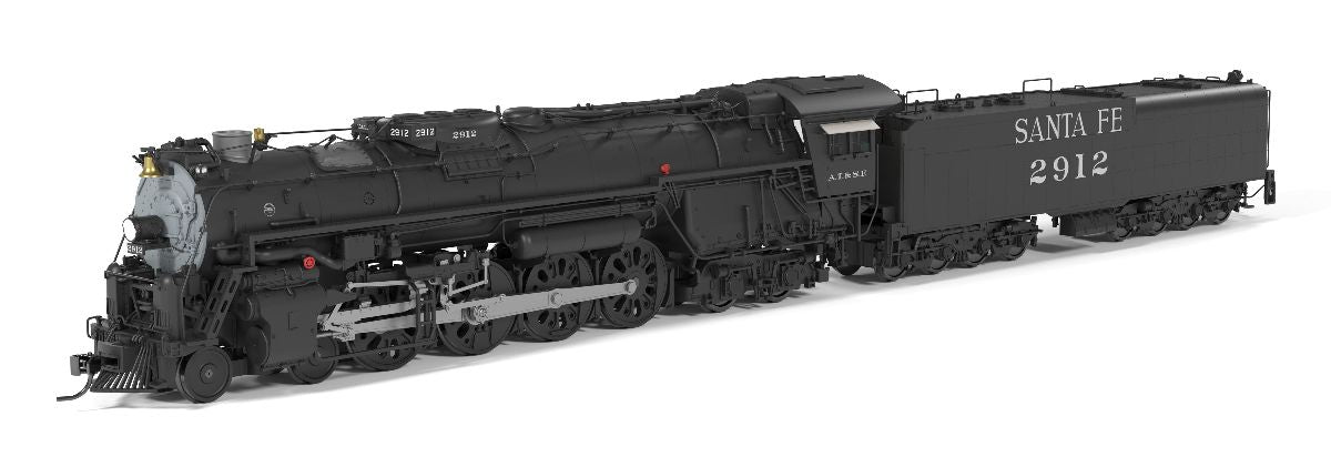 HO ATSF Class 2900 4-8-4 #2921 As-Built Appearance P4 Steam