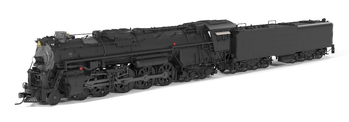 HO ATSF Class 2900 4-8-4 Unlettered Post-1947 Appearance DCC