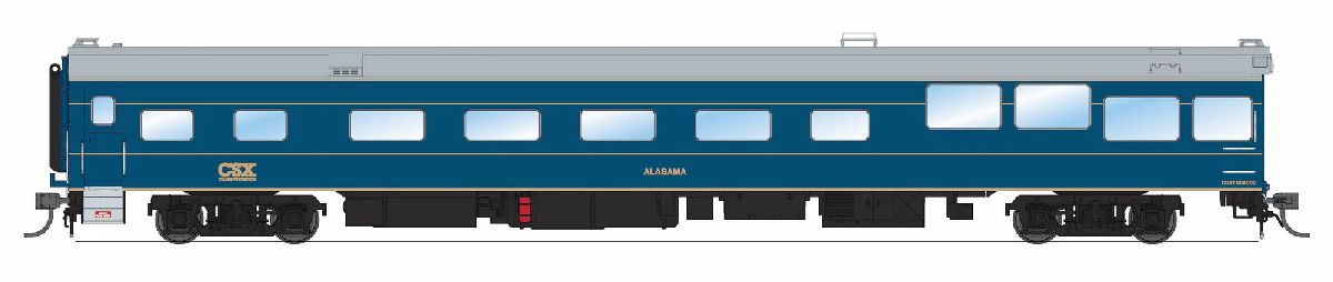 HO CSX Track Inspection Car #994009 Alabama 2014-2021 Appear