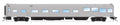 HO CR-Type Track Inspection Car Unlettered Primer Gray