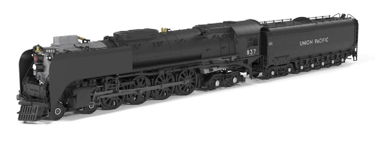 HO UP 4-8-4 Class FEF-3 #837 Black & Graphite P4