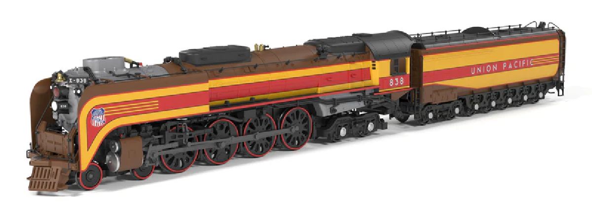 HO UP 4-8-4 Class FEF-3 #838 49er Fantasy Scheme