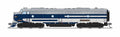 N EMD E8A WAB 1004 Bluebird Paint Scheme P4 Sound/DC/DCC