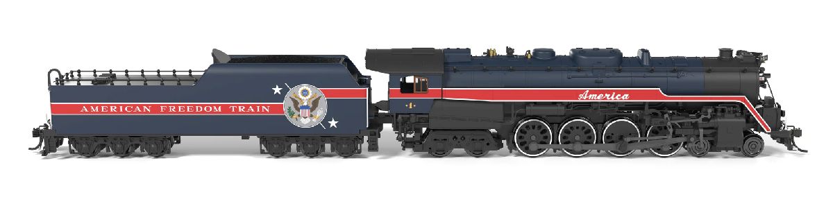 N RDG T1 4-8-4 American Freedom Train #1 Restoration App