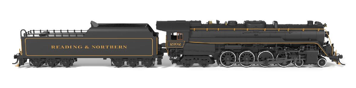 N RDG T1 4-8-4 RBMN #2102 Modern Appearanc