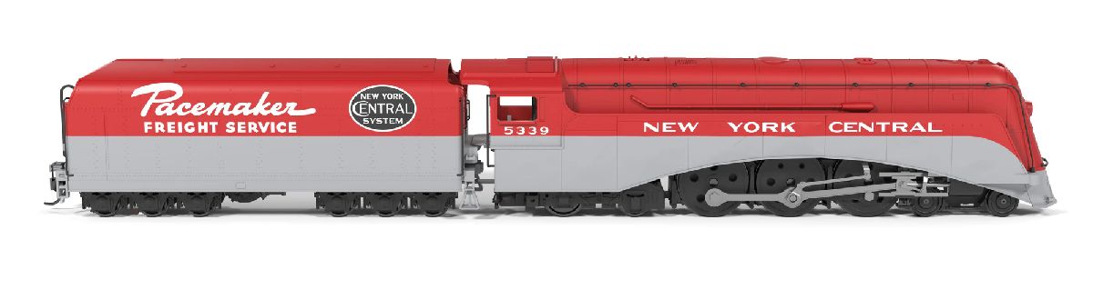 HO Commodore Vanderbilt NYC 5339 Pacemaker Red Fantasy Paint