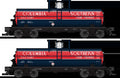 HO 6000 Gallon Tank Columbia SOU Dark Blue & Red 2-pack