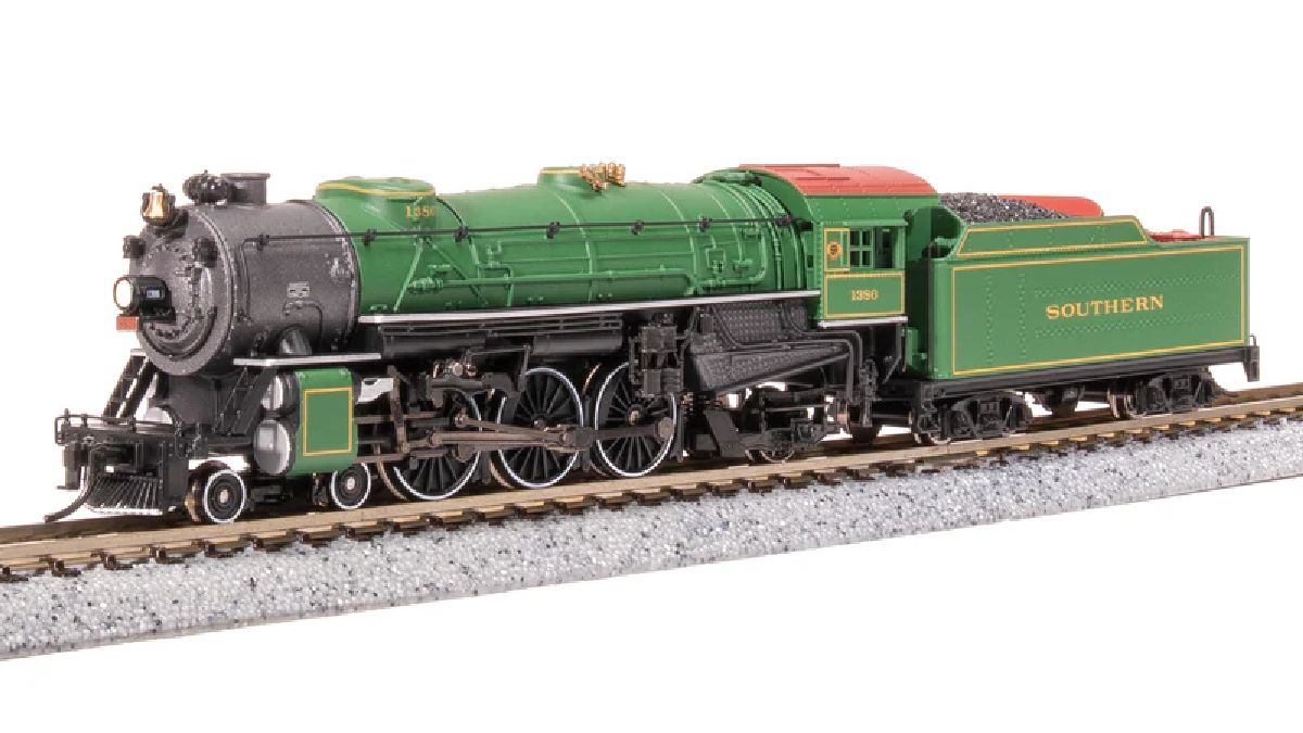 N Heavy Pacific 4-6-2 SOU 1389 Sylvan Green Scheme P4 Sound/